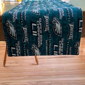 Eagles Fabric Tailgate/Table Runner 14” X 41”